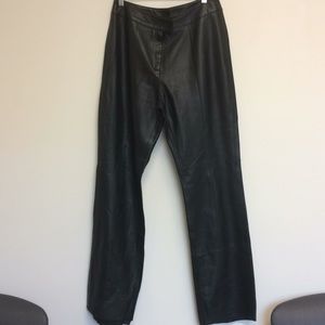 Juliana collezione 100% lamb leather pants sz 10